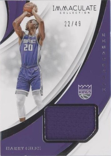 2018-19 Panini Immaculate Collection - Harry Giles #RM-HGL