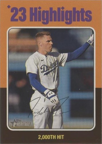 Freddie Freeman フィギュア 2024年オープニングウィーク Freddie Freeman フィギュア 2024 Opening Week