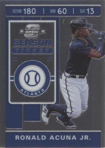 2020 Panini Chronicles - Ronald Acuña Jr. #21