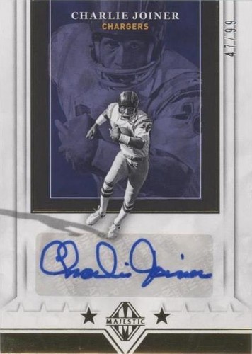 2018 Panini Majestic Charlie Joiner #ST1-CJ