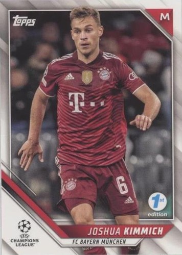 2021-22 Topps UCL Collection 1st Edition Joshua Kimmich #190