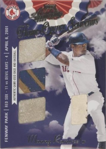 2001 Playoff Absolute Memorabilia - Manny Ramirez #OD-12
