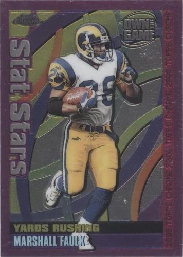 2000 Topps Chrome Marshall Faulk #OTG10