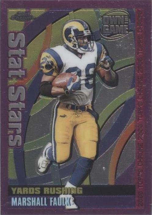 2000 Topps Chrome Marshall Faulk #OTG10