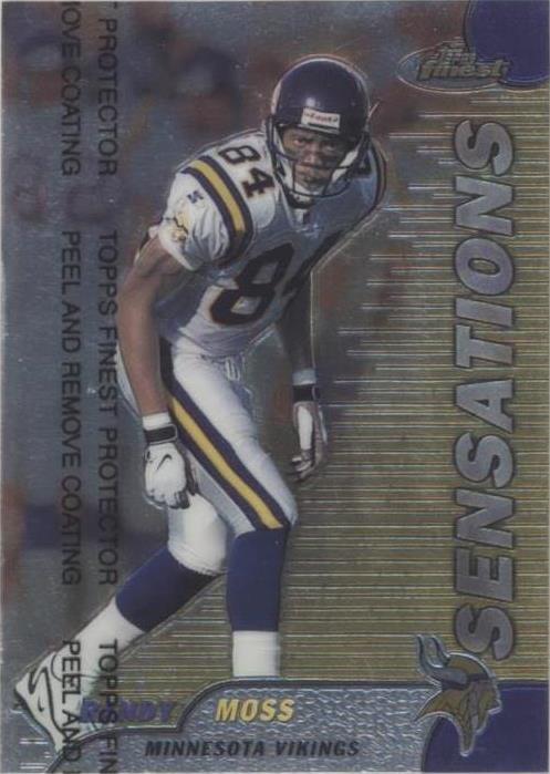Topps Finest Randy Moss #143 1999