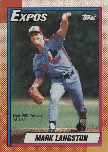 1990 O-Pee-Chee - Mark Langston #530