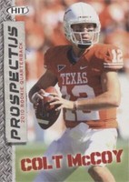 2010 SAGE Hit Colt McCoy #P-12