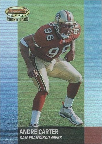 2001 Bowman's Best Andre Carter #165