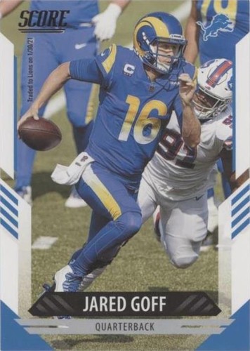 2021 Score Jared Goff #251