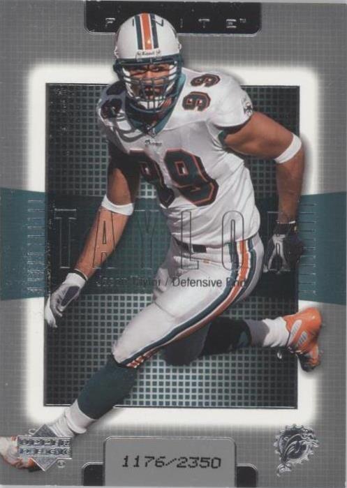 2003 Upper Deck Finite Jason Taylor #46