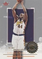 2000-01 Fleer Authority - Marc Jackson #141