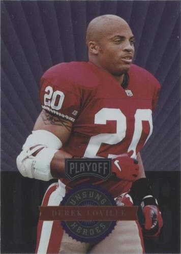1996 Playoff Absolute Derek Loville #11