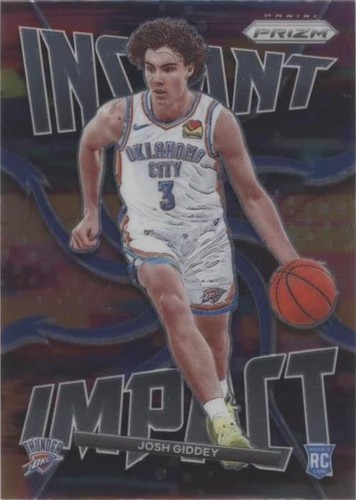 2021 Panini Prizm Josh Giddey Silver Variation Rookie RC #301 PSA