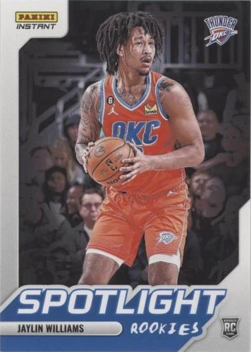 2022-23 Panini Instant - Jaylin Williams #RS.40