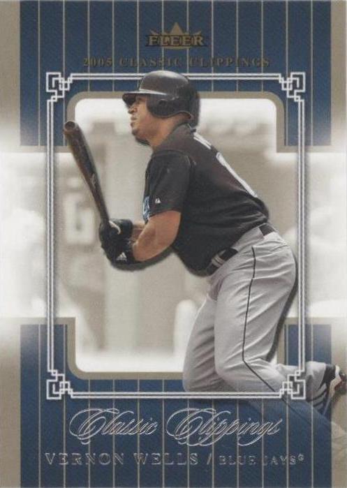 2005 Fleer Classic Clippings - Vernon Wells #18