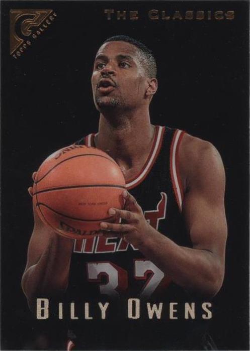 1995-96 Topps Gallery - Billy Owens #110