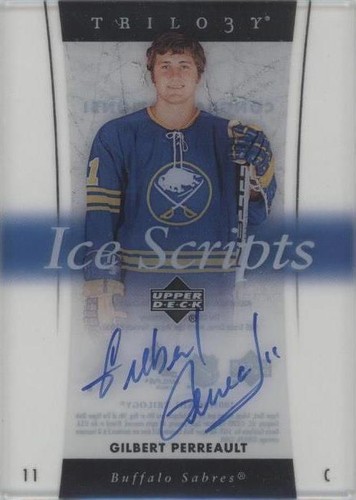 2005-06 Upper Deck Trilogy - Gilbert Perreault #IS-GP