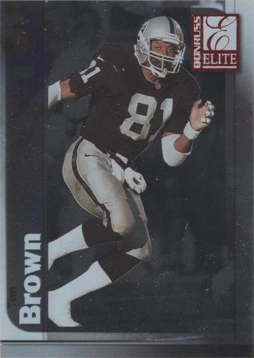 1999 Donruss Elite Tim Brown #081