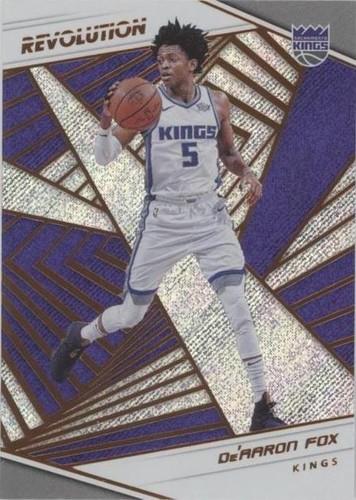 2018-19 Panini Revolution - De'Aaron Fox #17