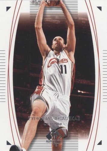 2003-04 SP Authentic - Zydrunas Ilgauskas #12