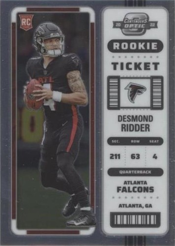 2022 Panini Contenders Optic Desmond Ridder #70