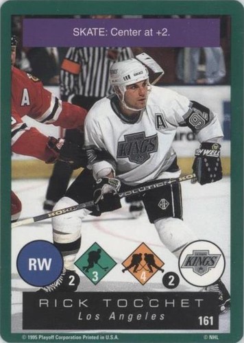 1995-96 Playoff One on One Challenge - Rick Tocchet #161