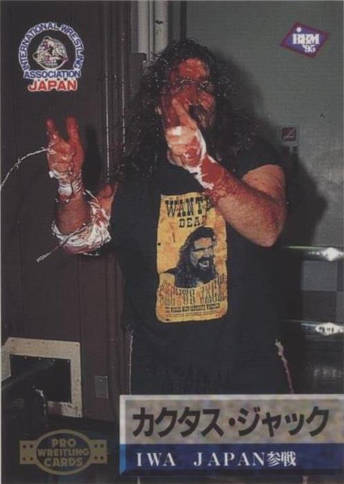 1995 BBM Pro Wrestling - Cactus Jack #123