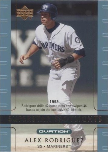 2002 Upper Deck Ovation - Alex Rodriguez #112