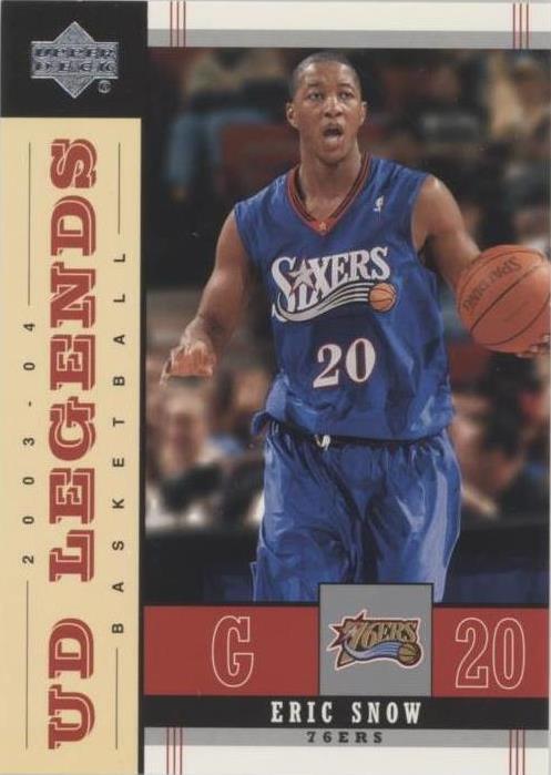 2003-04 Upper Deck UD Legends - Eric Snow #65
