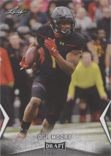 2018 Leaf Draft D.J. Moore #14
