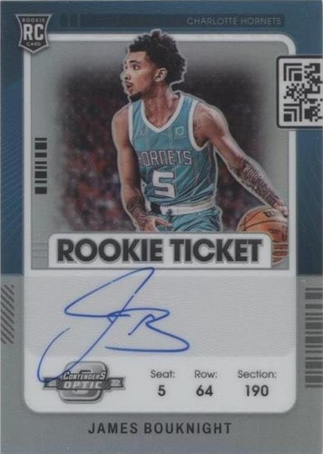2021-22 Panini Contenders Optic - James Bouknight #125