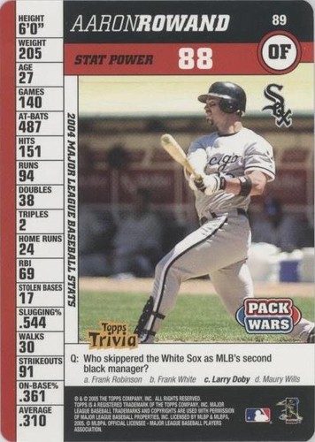 2005 Topps Pack Wars - Aaron Rowand #89