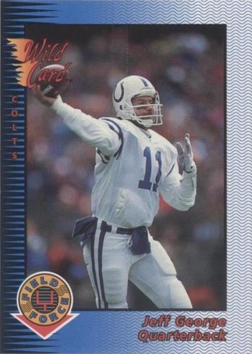 1993 Wild Card Jeff George #EFF-68
