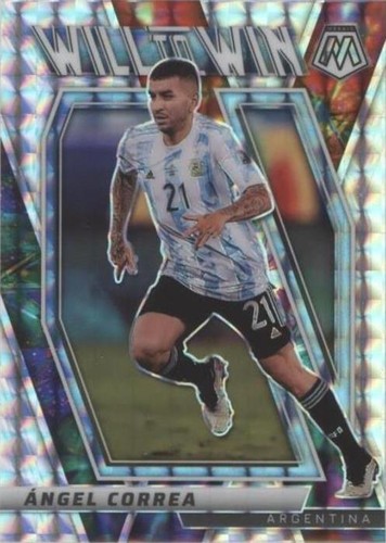 2021-22 Panini Mosaic FIFA Road to World Cup Angel Correa #26