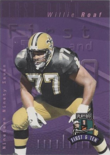1997 Playoff First & Ten Willie Roaf #188