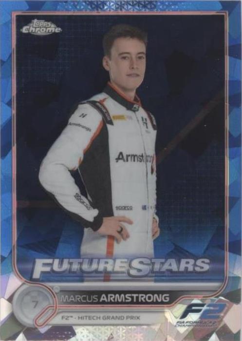 2022 Topps Chrome Sapphire Edition Formula 1 - Marcus Armstrong #84