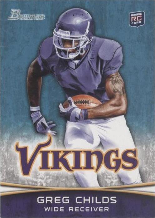 2012 Bowman Greg Childs #136