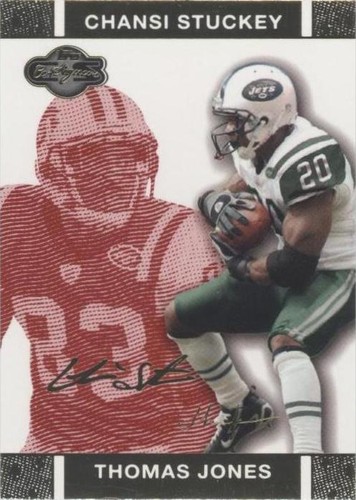 2007 Topps Co-Signers Chansi Stuckey Thomas Jones #18