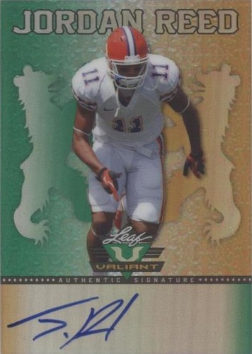 2013 Leaf Valiant Jordan Reed #BA-JR2