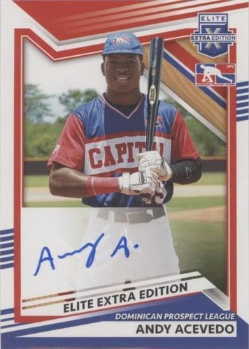 2022 Panini Elite Extra Edition - Andy Acevedo #202