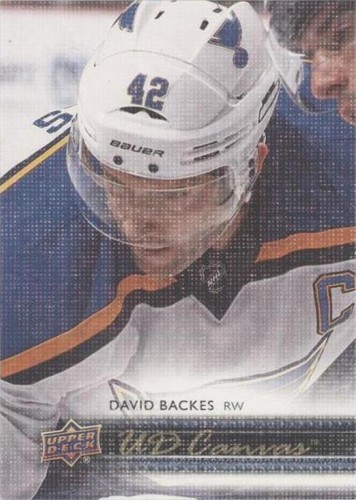 2014-15 Upper Deck - David Backes #C194
