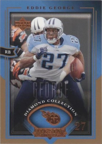 2004 Upper Deck Diamond Collection All-Star Lineup Eddie George #90