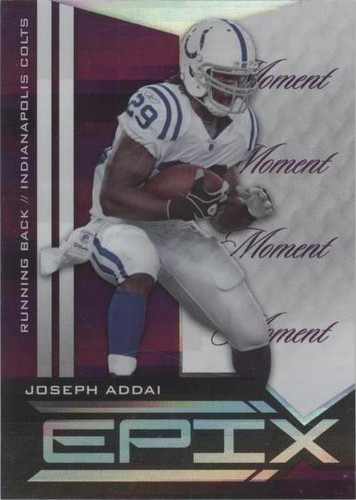 2010 Panini Epix Joseph Addai #19
