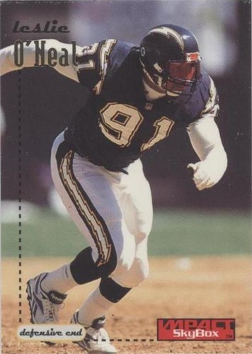 1996 Skybox Impact Leslie O'Neal #122