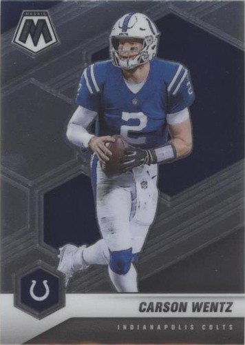 2021 Panini Mosaic Carson Wentz #90
