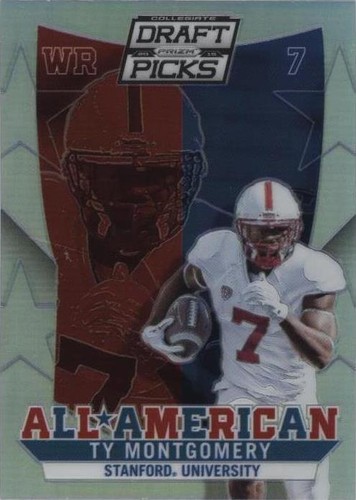 2015 Panini Prizm Collegiate Draft Picks Ty Montgomery #33