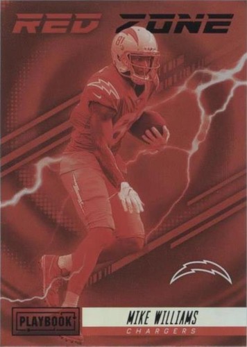 2022 Panini Playbook Mike Williams #RZ-20
