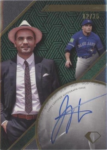Joey Votto 2024 Topps Diamond Icons Gold Jumbo Patch Auto #10/10 