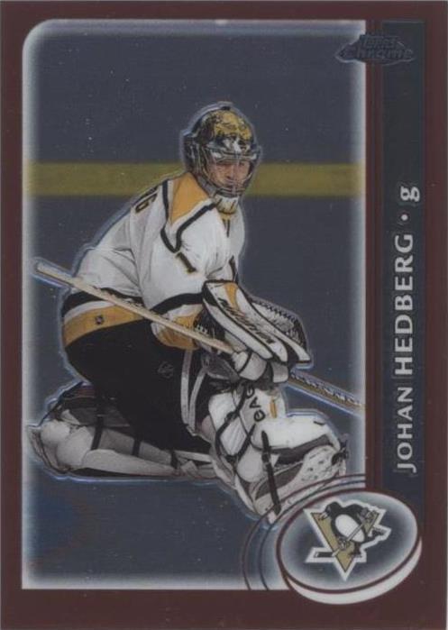 2002-03 Topps Chrome - Johan Hedberg #67