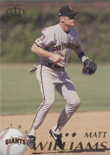 1995 Pacific Crown Collection - Matt Williams #387